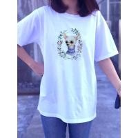 ราคา เสื้อยืดสีขาวทาสน้องหมาน้องแมว ลายชิวาวาคอเต่า (9531496000)