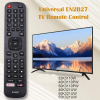 ราคา รีโมทคอนโทรลทีวีอัจฉริยะ Universal EN2B27 แทนที่สำหรับ Hisense 32K3110W, 40K3110PW, 50K3110PW, 40K321UW, 50K321UW, 55K321UW (41317309747)