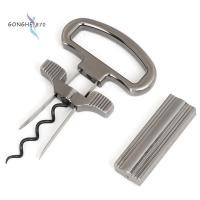 ราคา [gonghe370]Cork Puller สองง่ามที่เปิดขวดไวน์ Extractor สําหรับที่เปิดขวดวินเทจที่เปราะบางเก่า Corkscrew เครื่องมือสําหรับ Sommeliers Waiters (49802868791)