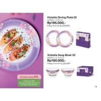ราคา จานและชามทานอาหาร Violetta (51002149512)