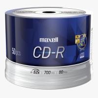 ราคา CD-R maxell เนื้อหาซีดี 700mb 50 ชิ้น (25478095972)