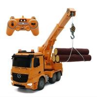 ราคา โล๊ะล้างสต๊อค !!!รถเครนบังคับวิทยุ Mercedez Benz Crane Truck RC สีเหลืองรอยัล (15149561638)