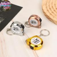 ราคา ด้วยดีกว่ามินิขนาดเล็กแบบพกพาเทปวัดแบบพกพาพวงกุญแจ2เมตรไม้บรรทัดครัวเรือนเหล็กเทปวัด ไทย (45160748224)