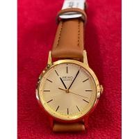 ราคา SEIKO Quartz ตัวเรือนทองชุบ นาฬิกาผู้หญิง มือสองของแท้ (23946932120)