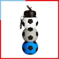 ราคา SMO32 ขวดน้ำ กระติกน้ำ ซิลิโคน พับได้ smiggle Football Silicone Drink Bottle (2781784694)