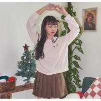 ราคา กระโปรงเทนนิส แบรนด์Little korea รุ่น Kindy (มีกางเกงซับใน) ยาว 16 - 17 สีน้ำตาลโกโก้ (54660629865)