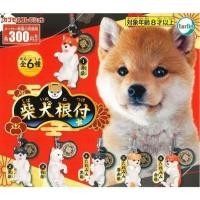 ราคา **ของแท้ พร้อมส่ง** สายห้อย พวงกุญแจ น้องหมา ชิบะ Capsule Shiba Inu Netsuke (24938930206)
