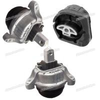 ราคา For BMW F10 F11 LCI 520dx 525dx Engine Motor Transmisson Mount Bracket Support Set of 3 22117935143 (56255640770)