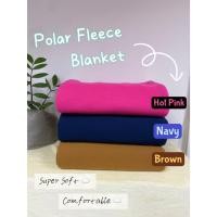 ราคา Polar Fleece ผ้าห่มฟลีซ ผ้าห่มสำลี ผ้าห่มโรงแรม รีสอร์ท ร้านสปา ผ้านุ่มฟู ห่มอุ่น เกรดส่งออก ขนาด 5ฟุต 150*200cm (41208429105)