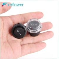 ราคา Fireflower 1 PC 2-PIN ON-OFF SPST Round Dot Car Auto Roer Toggle Switch + ฝาครอบกันน้ํา Nice (52610338386)