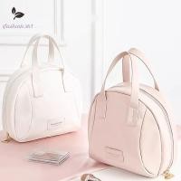 ราคา [LF] Fashion Makeup Storage Bag PU Travel Women Leather Cosmetic Handbag Portable Overnight Weekend Lipsti Perfume Beauty Pouch VN (53410094234)