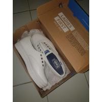 ราคา ส่งต่อ Keds core leather size37 ใหม่มากกก รองเท้าผ้าใบหนังนิ่มสีขาว (6446980184)
