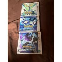 ราคา ตลับ pokemon 3DS มือสอง ส่งฟรี pokemon X pokemon Alpha sapphire pokemon ultra moon (27502060326)