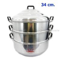 ราคา หม้อนึ่ง หม้อซึ้ง 34 ซม. ตราจระเข้ (8318941014)