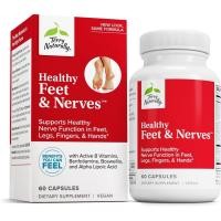 ราคา Terry Naturally Healthy Feet & Nerves - อาหารเสริมสมุนไพรด้วย Bioactive Vitamin B12 - อาหารเสริมเพื่อสุขภาพการไหลเวียนและเส้นประสาท - แคปซูลมังสวิรัติพร้อม Boswellia Serrata - 60 Ca (42281042607)