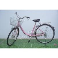 ราคา จักรยานแม่บ้านญี่ปุ่น - ล้อ 26 นิ้ว - ไม่มีเกียร์ - อลูมิเนียม - Miyata - สีชมพู [จักรยานมือสอง] (23340872459)