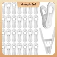ราคา มีสินค้าใน คลังสินค้าคลิปหนีบไม้แขวนเสื้ออเนกประสงค์-2.75 นิ้ว-50 แพ็คพลาสติกสีขาวสําหรับเสื้อผ้าเด็กทารกสําหรับกางเกงถุงเท้า (53407393775)