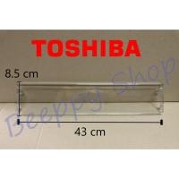 ราคา ฝาปิดถาดใต้ช่องฟรีส Toshiba รุ่น GR-B22KP/S26KPB/M25KBZ/A25KS/S21KPB/A28KU/A28KS/A21KPP ของแท้ (24234257256)