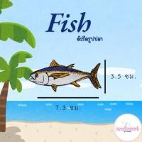 ราคา พร้อมส่งตัวรีดรูปปลา ปลาทู ตัวรีดการ์ตูน อาร์มการ์ตูนติดเสื้อผ้า กระเป๋า รองเท้า (24287327230)