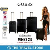 ราคา Guess MIMSY 2.0 | 8-Wheeled Spinner Suitcase กระเป๋าเดินทางล้อลาก เนื้อผ้าซับในสีดำ (53254033245)