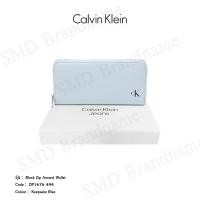 ราคา Calvin Klein Jeans กระเป๋าสตางค์ใบยาว รุ่น Block Zip Around Wallet Code: DP1676 494 (28519194349)
