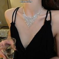 ราคา จี้ rhinestone geometric choker chain สำหรับชุดไปงานในไนท์คลับและDans Jazz ใหม่มาถึง! (26244351733)