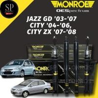ราคา MONROE โช้คอัพ JAZZ GD '03-'07 CITY '04-'06, CITY ZX '07-'08 หน้า-หลัง รุ่น OESpectrum (19249059949)