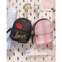 ราคา พวงกุญแจกระเป๋าใส่เหรียญ Victoria Secret แท้ % (12082034455)