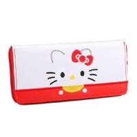 ราคา กระเป๋าสตางค์ใบยาวทูโทน Hello Kitty HK200 (29715143822)