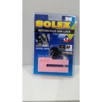 ราคา กุญแจล็อคดิสเบรคมอเตอร์ไซค์ SOLEX รุ่น 9030 ล็อคจักรยานยนต์ ล็อคมอเตอร์ไซด์ ล็อคบิ๊กไบค์ (448356050)