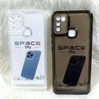 ราคา Soft Case Original Space Transparent Infinix Hot 10 Play X688C /Hot 11 Play Silicone 2.1MM + Protec Camera Case Clear black Bening (55760683506)