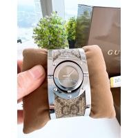 ราคา Gucci canvas Twirl watch นาฬิกากุชชี่แท้ทรงกำไล (27935852486)