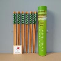 ราคา SET OF 6 PAIRS OF NATURAL BAMBOO CHOPS - สินค้าแสงแดด (47861663307)