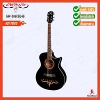 ราคา CARABAO คาราบาว กีตาร์โปร่ง Ac.EleGT 14F41" GW-309CEQ4B BK (5300) (4932861300)