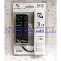 ราคา Digigear 3.0 4-Port USB Hub - อะแดปเตอร์ LED คอมพิวเตอร์ความเร็วสูงแบบพกพา (29137932907)