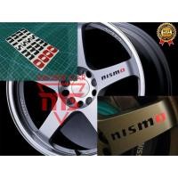 ราคา สติ๊กเกอร์ติดรถยนต์ขอบล้อ Nissan Nismo 4 ชิ้น (27581765102)