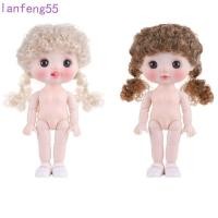 ราคา JETTY 1/6 BJD Movable Joint Doll Body, สวย Kawaii Nude 21 Ball Jointed ตุ๊กตา, BJD 3D DIY เคลื่อนย้ายได้ตุ๊กตาหัวใหญ่ผมเด็ก (48858146874)