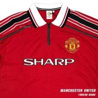 ราคา เสื้อฟุตบอล Manchester United 1998/00 Retro Home เสื้อแมนยู ของแท้ (48753101268)
