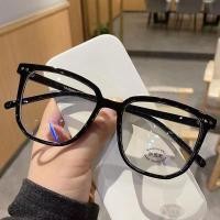 ราคา แว่นสายตาสั้น กรองแสงสีฟ้า แว่นตาผู้ชาย -100°~-500° ผู้หญิง สายตาสั้น แว่นตาสายตาสั้น แว่นตาแฟชั่น (25273668419)