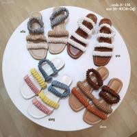 ราคา 2021พร้อมส่งรองเท้าแฟชั่นรัดส้นดีไซน์เก๋ทรงจีบตัวรองเท้าน้ำหนักเบาสวมใส่ได้คล่องตัวไม่ว่าจะใส่อยู่บ้านหรือใส่ไปเดินคาเฟ่ (15410912030)