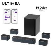 ราคา ULTIMEA Poseidon D80 Boom 7.1 Dolby Atmos Soundbar 500W ซับไร้สาย 3D รอบทิศ ซาวด์บาร์โฮมเธียเตอร์ ควบคุมผ่านแอป (43710240582)