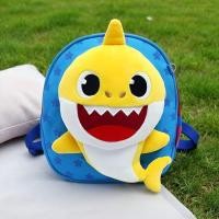 ราคา กระเป๋าลาย Baby Shark สำหรับเด็ก แบบเป้สะพายหลัง ป้องกันการสูญหาย (45358734535)