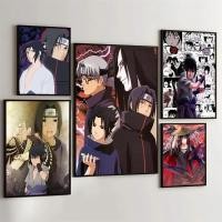ราคา 1PC N-Naruto U-Uchiha Itachi Poster Movie Sticky Posters Retro Kraft Paper Sticker DIY Room Bar Cafe Aesthetic Art Wall (41601713898)
