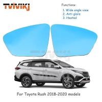 ราคา 1 คู่สําหรับ Toyota Rush 2018-2020 Raize Avanza 2021-2023 Heated Side กระจกมองหลังเลนส์แก้วสีฟ้ากระจกมองข้างรถยนต์มุมกว้างดูป้องกันแสงสะท้อน (26794274952)