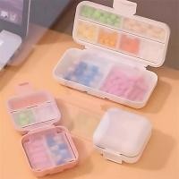 ราคา ใหม่ 5/8 ช่องกล่องยากล่องยาขนาดเล็กปิดผนึกแบบพกพาชุดปฐมพยาบาลกระเป๋าเดินทางพกพากรณียา (54158837799)