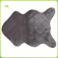 ราคา Fluffy Faux Fur เรขาคณิตโซฟาพรมพรมแผ่นปูพื้นห้องนั่งเล่นตกแต่งห้องนอน (57809293720)