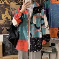 ราคา ♞,♘,♙เสื้อเชิ้ตแขนยาวลําลอง ทรงหลวม ลายดอกไม้ สไตล์เกาหลี ฮาวาย เหมาะกับเดินชายหาด สําหรับผู้ชาย ee (28886427819)