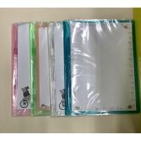 ราคา แฟ้มสัมมนาพลาสติก ขนาดA4 แฟ้มผลงานสอดปกได้ ไม่มีไส้ (3557847011)