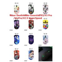 ราคา สติ๊กเกอร์ผิว 20 สีเข้ากันได้กับ Razer DeathAdder Essential‌ / V2 / V2 X HyperSpeed / V3 Pro / V4 Pro เมาส์ไวนิล Decal Full Set Wrap ฟิล์มป้องกัน (45859852419)