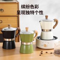 ราคา อิตาเลี่ยน Moka Pot เครื่องชงกาแฟในครัวเรือนเครื่องชงกาแฟหม้อสกัด Espresso Hand-Brewed เครื่องชงกาแฟชุด (40881474586)